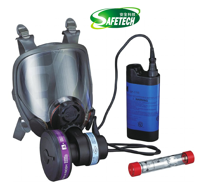 3M 6800PF Powerflow Face-mounted Powered Air Purifying respirator(PAPR)