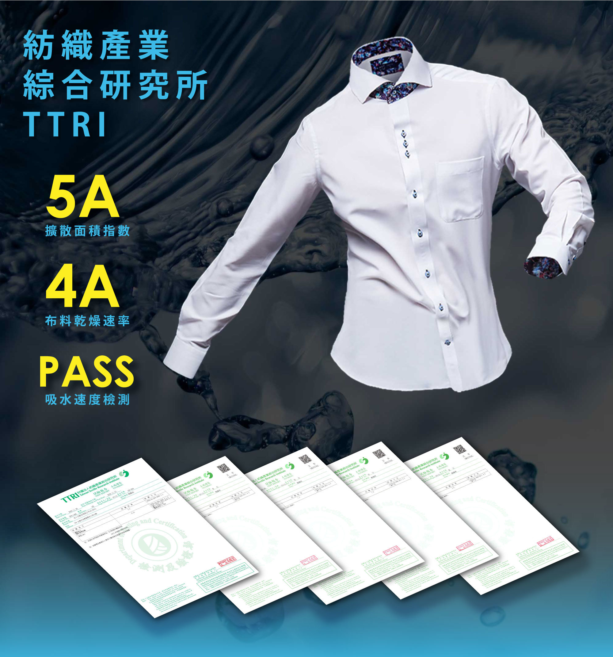 吸濕排汗襯衫與吸濕排汗雙標準報告