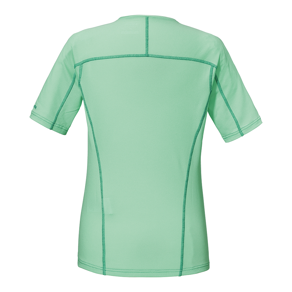 【Schoffel】女排汗透氣抗UV短袖圓領衫 / 1SL20-12906-[綠]