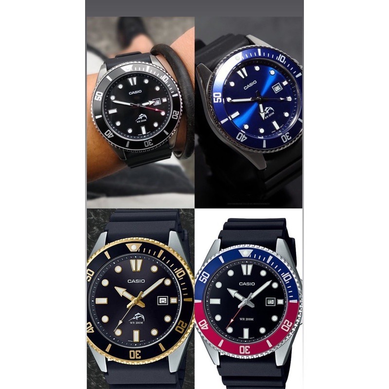 CASIO 卡西歐 槍魚 水鬼 石英機芯日本製 200M 潛水錶 原裝進口 4色