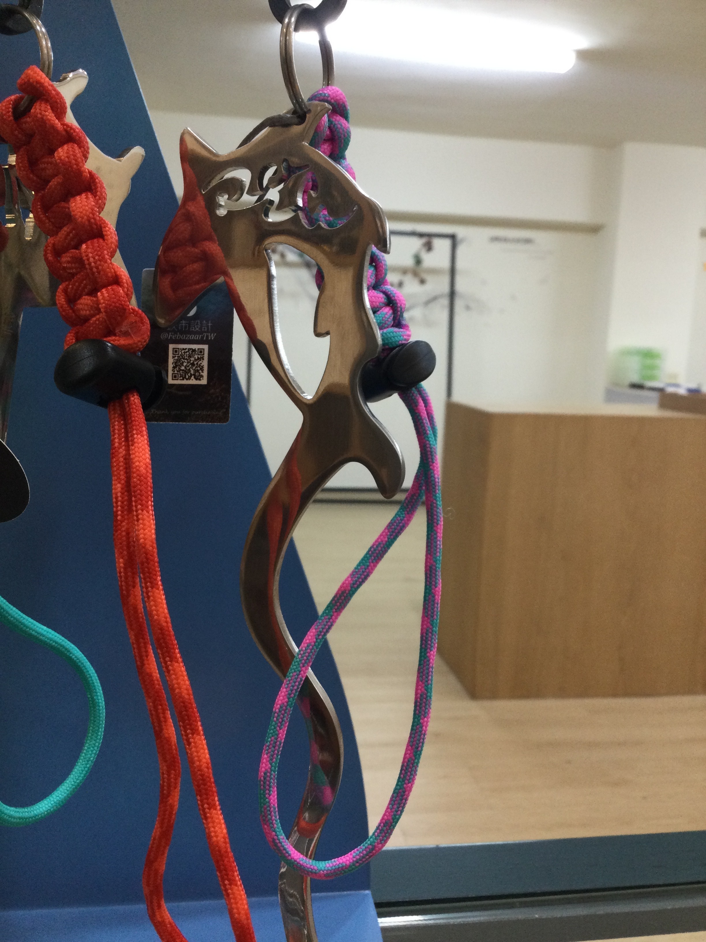 ▲鉄市設計-高質感304不鏽鋼造型探棒-長尾鯊