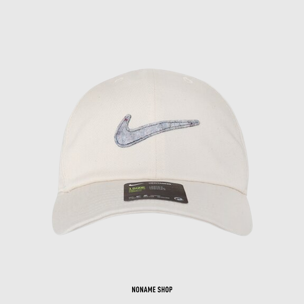 NIKE NSW 大勾 毛呢 Logo 軟料 鴨舌 棒球帽 帽子