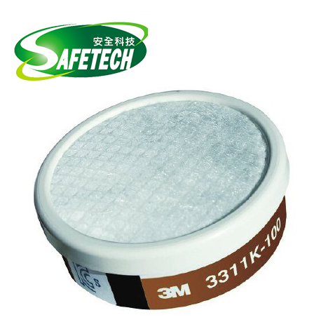 3M 3311K-55 Organic Vapor Cartridge and particulate filter