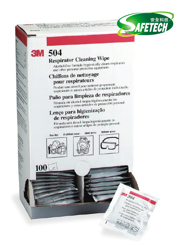 3M 504 Respirator Cleaning Wipe