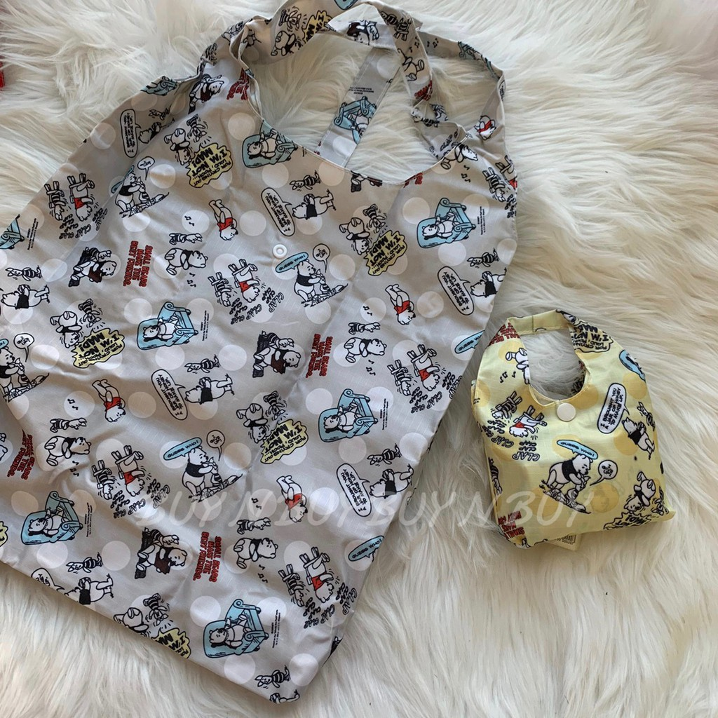 韓國 小熊維尼 環保 購物袋