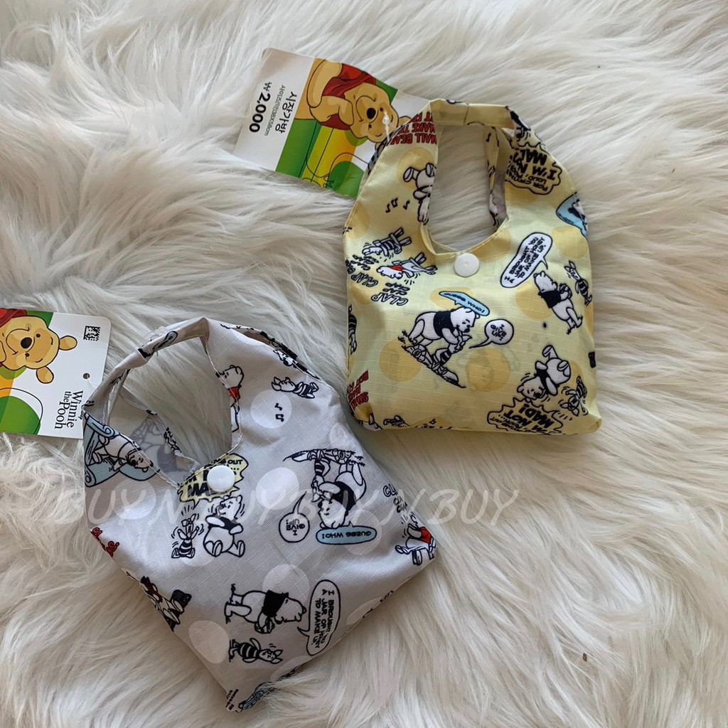 韓國 小熊維尼 環保 購物袋