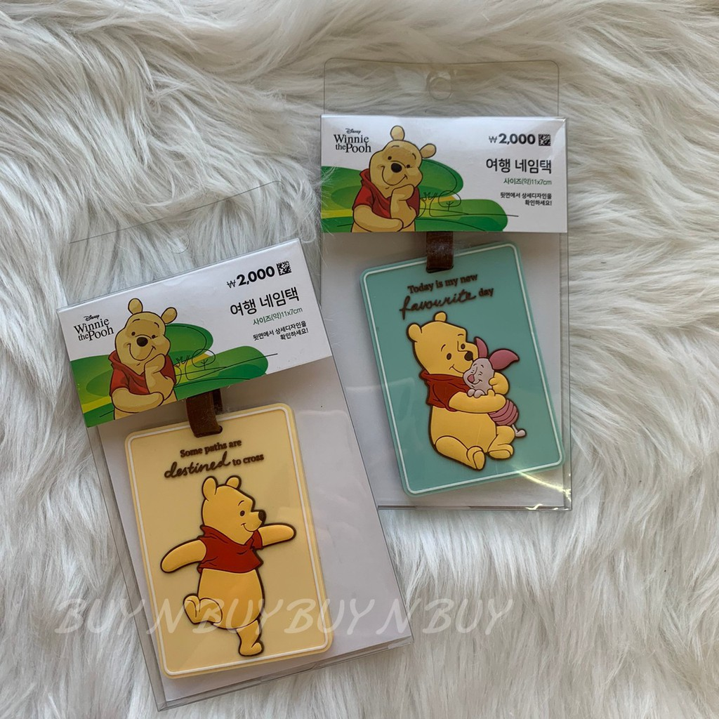韓國 小熊維尼 識別證套 卡套