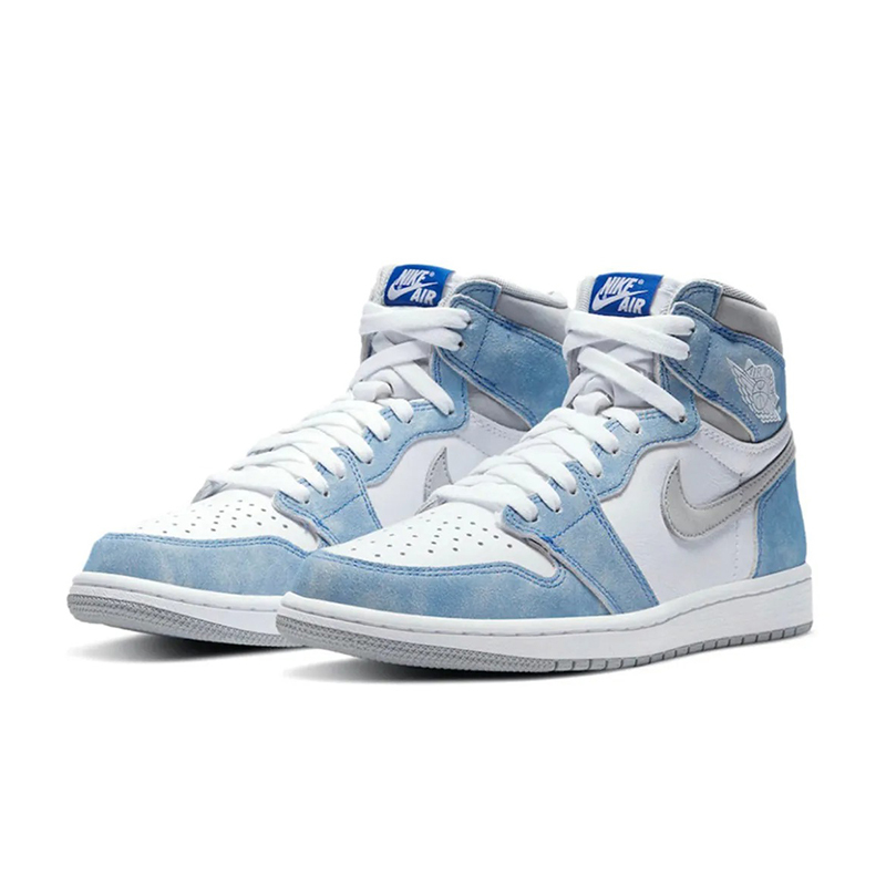 air jordan one white royal
