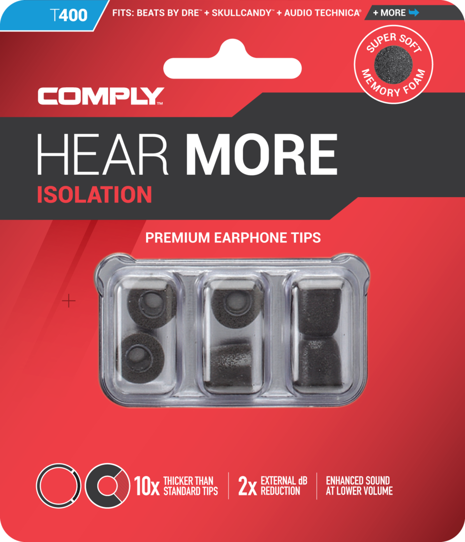 Comply T400 / T-400 記憶泡綿耳塞