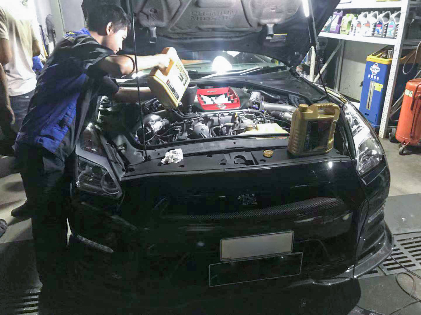 Nissan GTR R35 Super ESTER Plus 5W40 偈油 機油 Super Nano 引擎修復劑