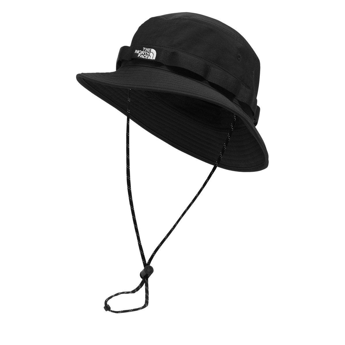 The North FABurgundy Class V Brimmer Bucket Hat in Blac