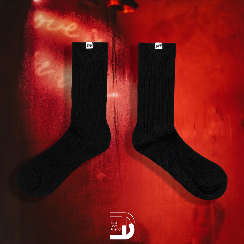 BlackNEW LOOSE SOCK_ 黑色