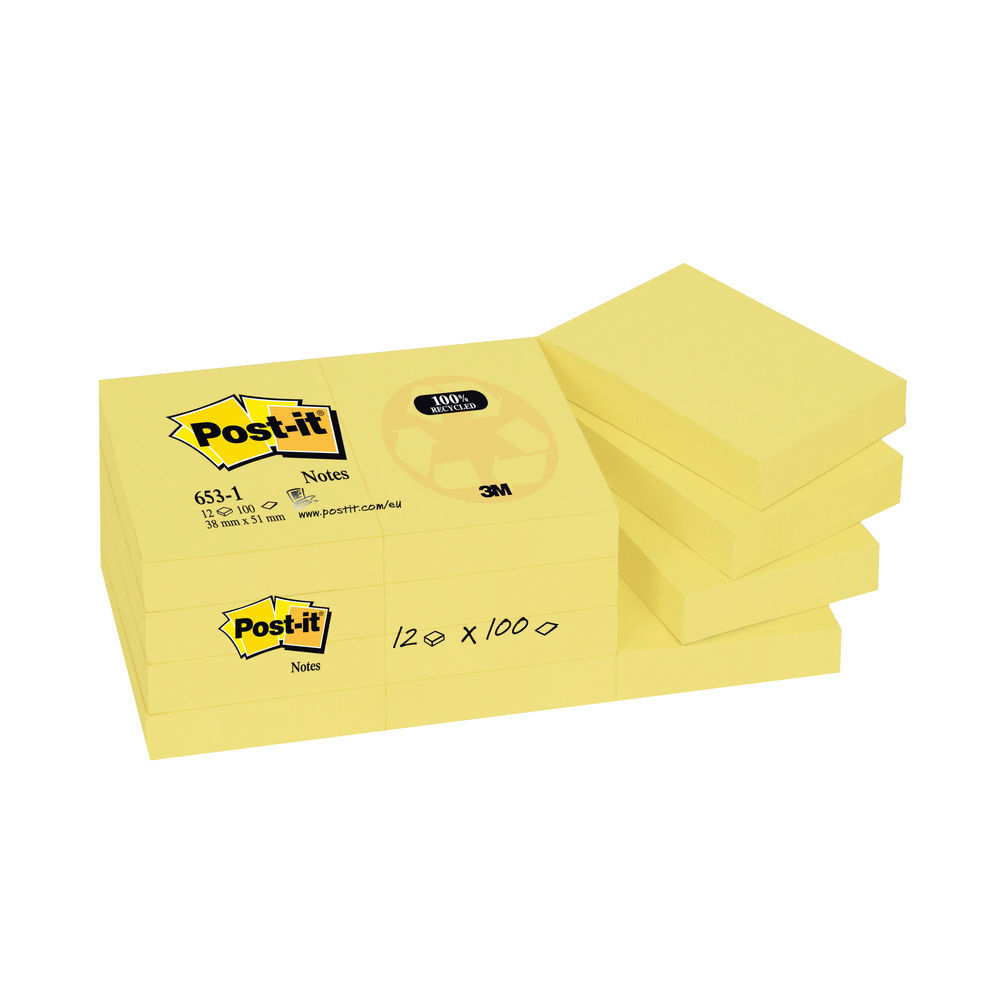 3M 1.5”x2” Post-it Memo 告示貼 #653
