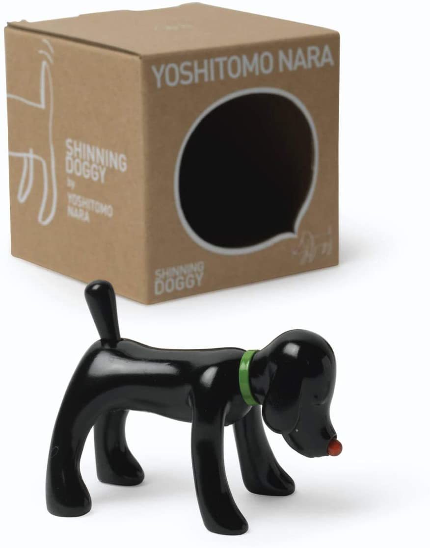 Shinning Doggy (Black) - YOSHITOMO NARA