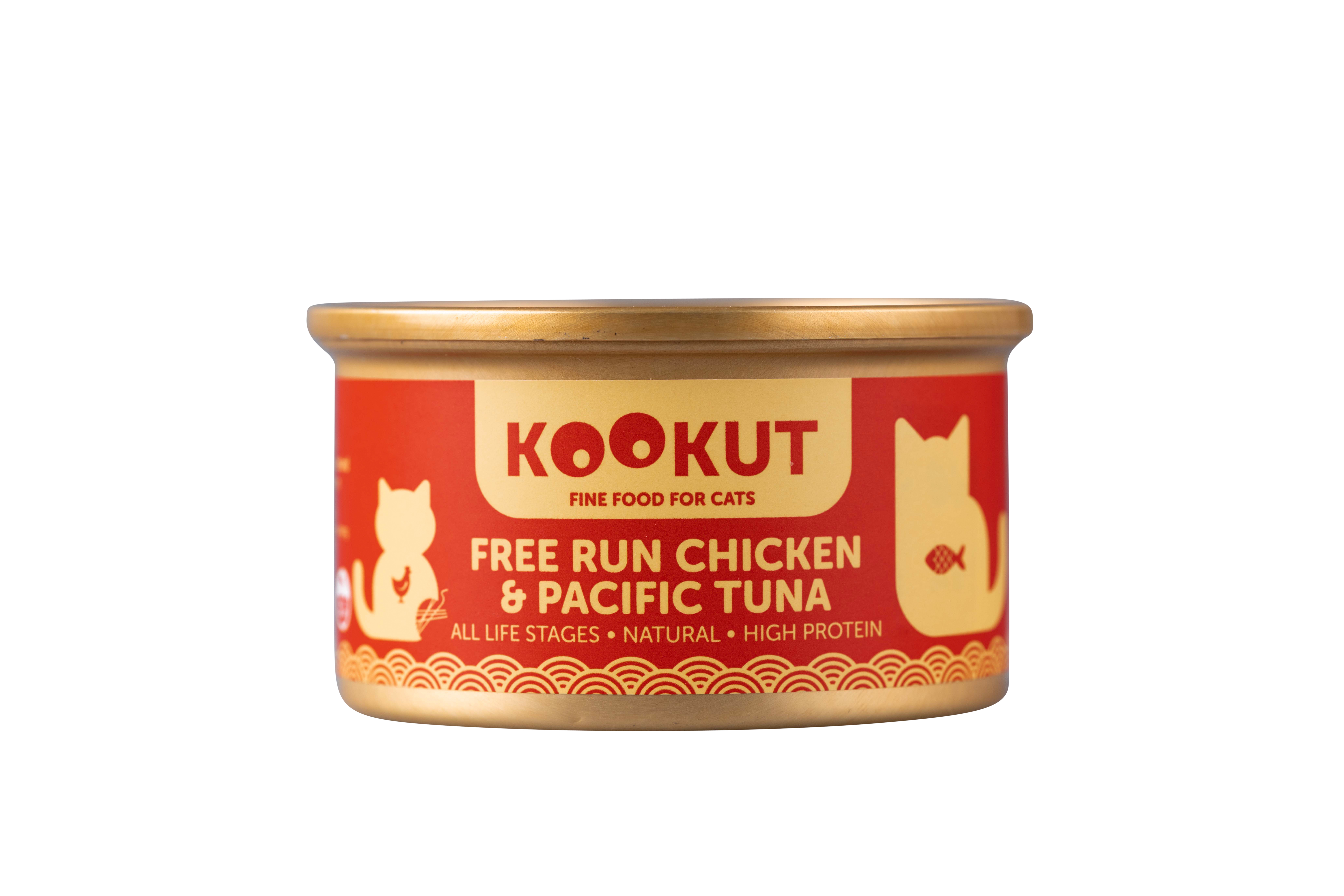 KOOKUT Chicken & Pacific Tuna Cat Canned 70g