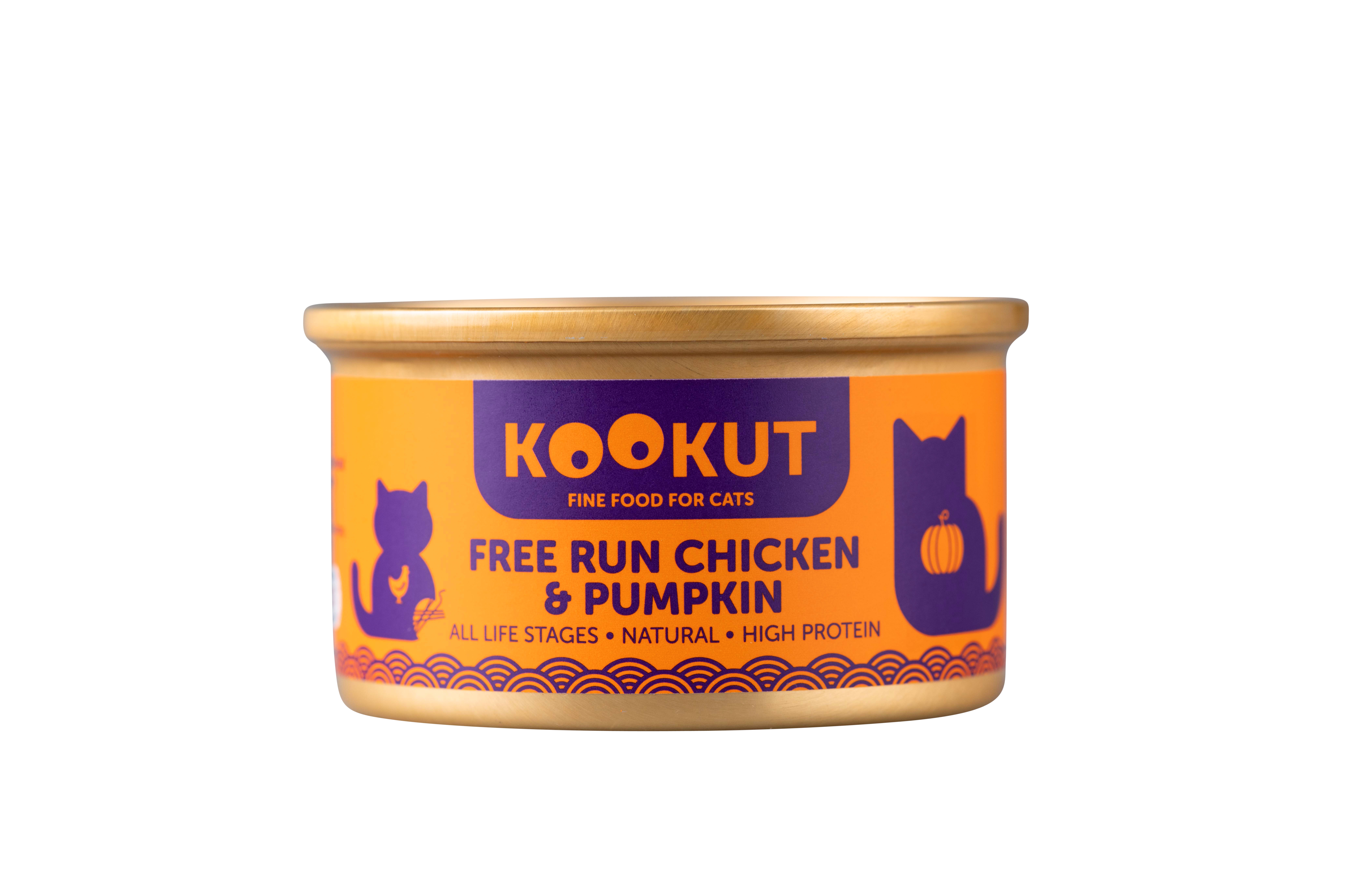 KOOKUT Chicken & Pumpkin Cat Canned 70g