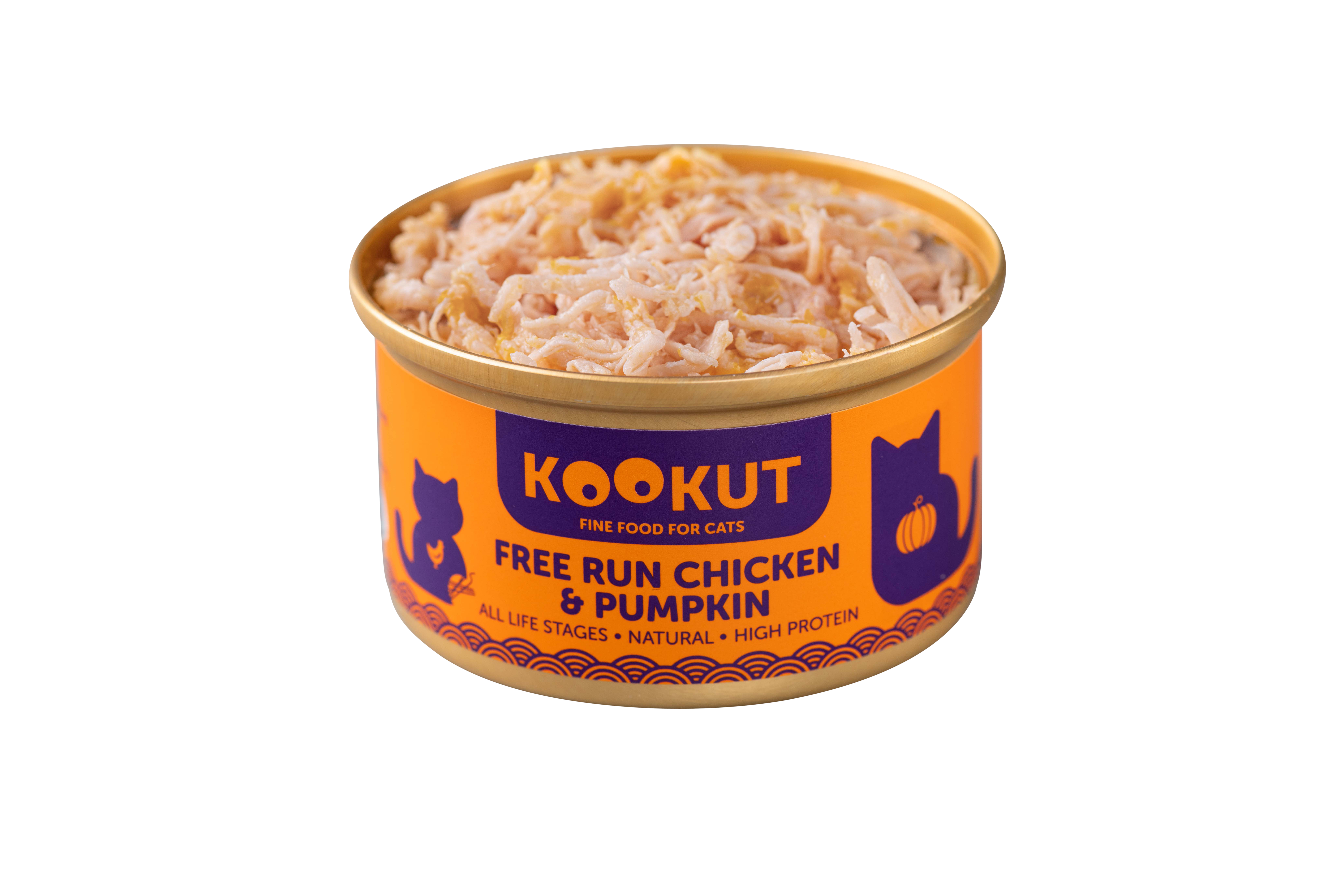 KOOKUT Chicken & Pumpkin Cat Canned 70g