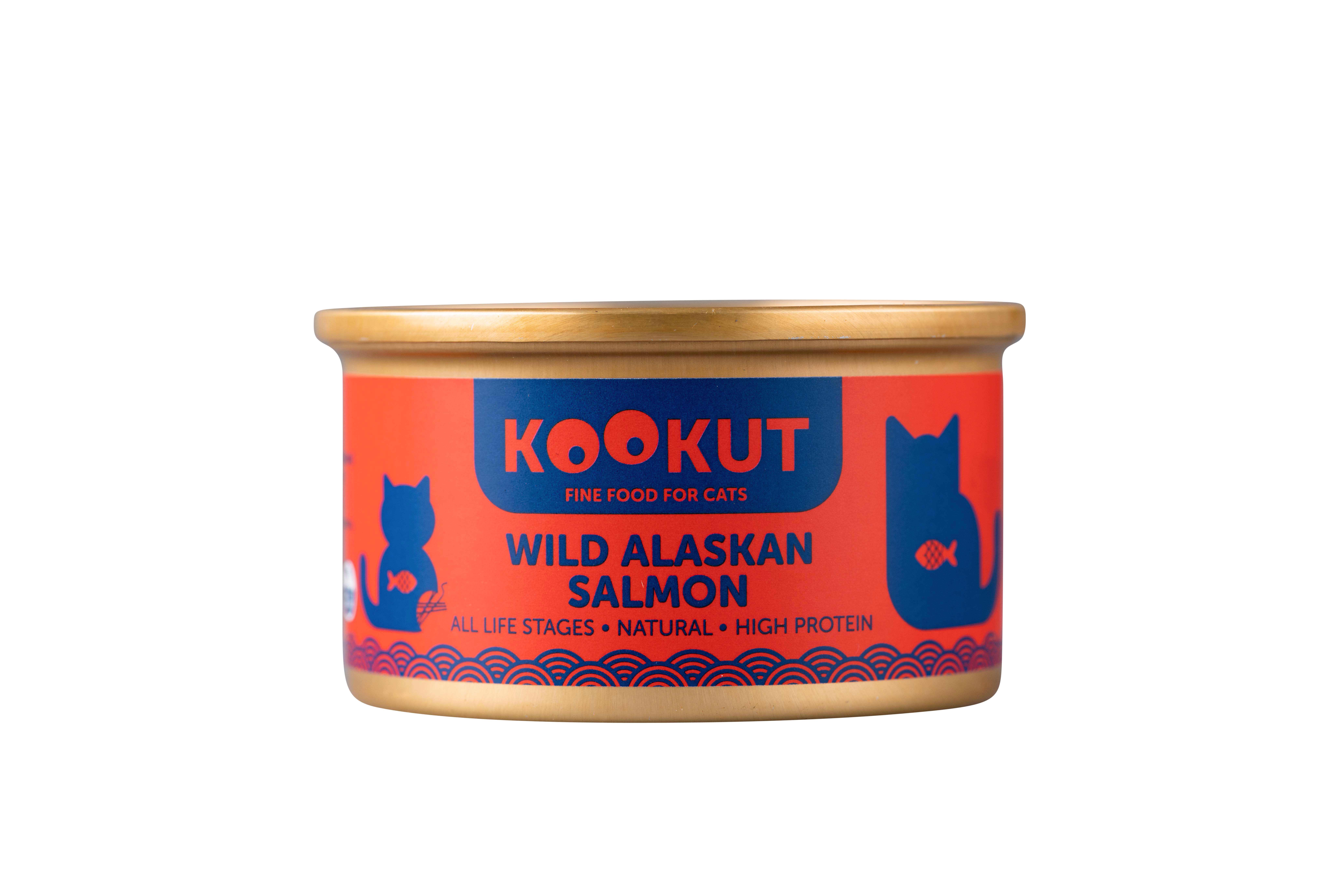 KOOKUT Alaskan Salmon Cat Canned 70g