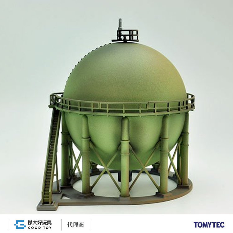 TOMYTEC 315599 情景小物 DCM08 戰禍下的煉油廠-A 瓦斯儲氣槽
