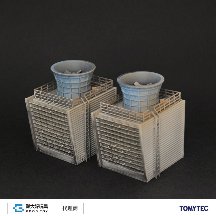 TOMYTEC 315612 情景小物 DCM10 戰禍下的煉油廠-C 冷卻塔