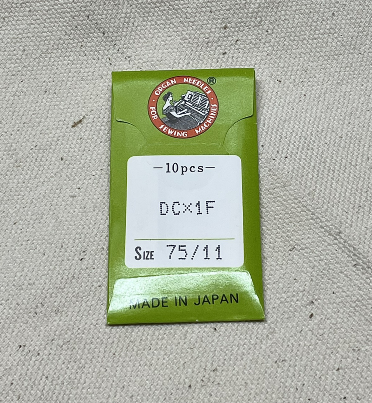 【ORGAN風琴牌】家用拷克機車針（DCx1F）