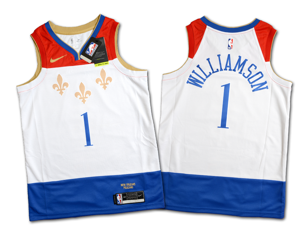 Nike 紐澳良鵜鶘隊 Zion Williamson 城市版 Swingman 球衣