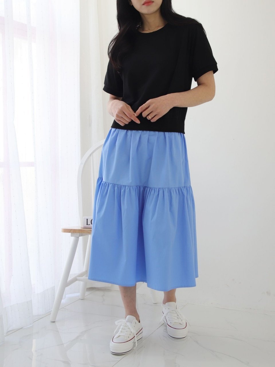 韓國製🇰🇷OP2007 雙色連身裙 (2色)