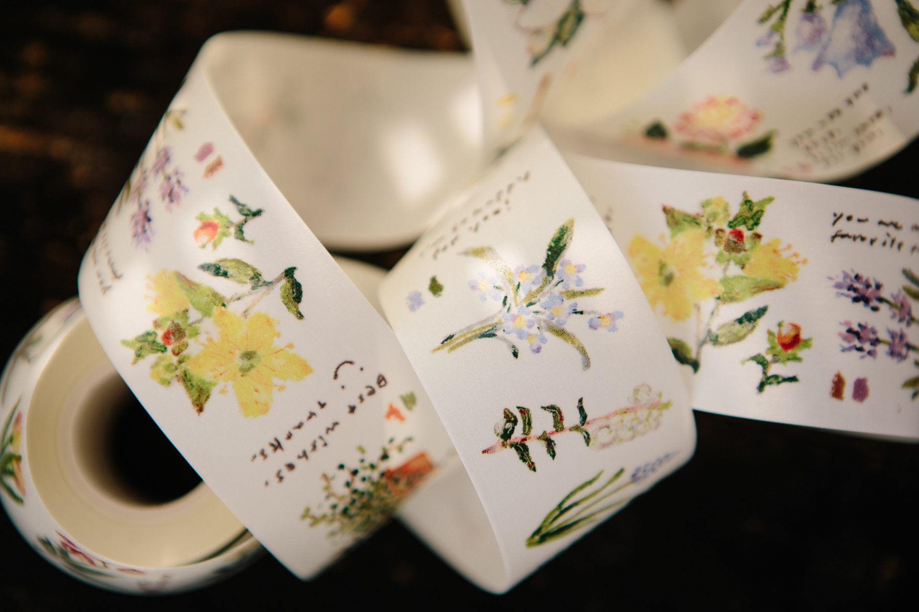 OURS森林好朋友  花的耳語 和紙膠帶