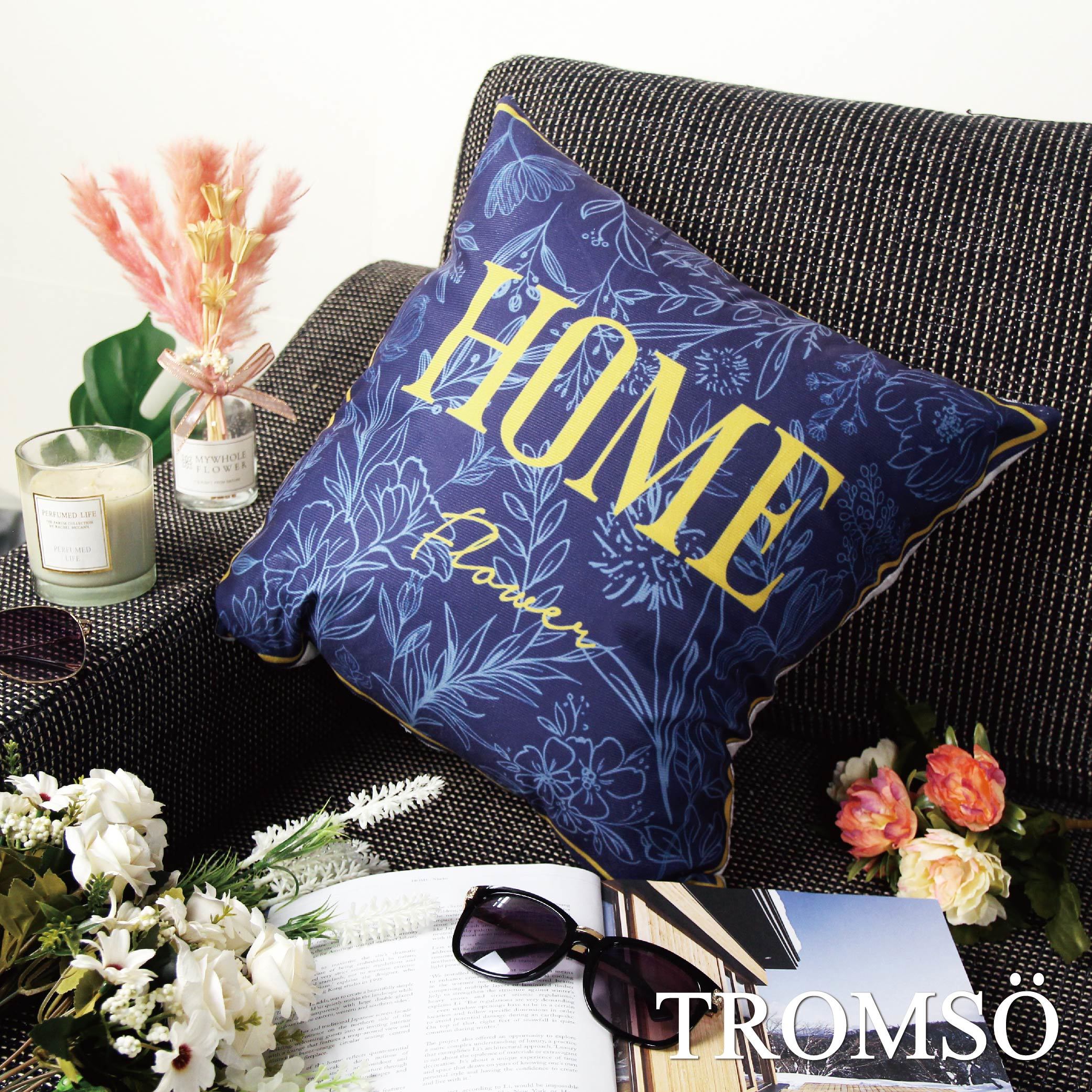 風尚絨毛抱枕-U240典雅百花頌