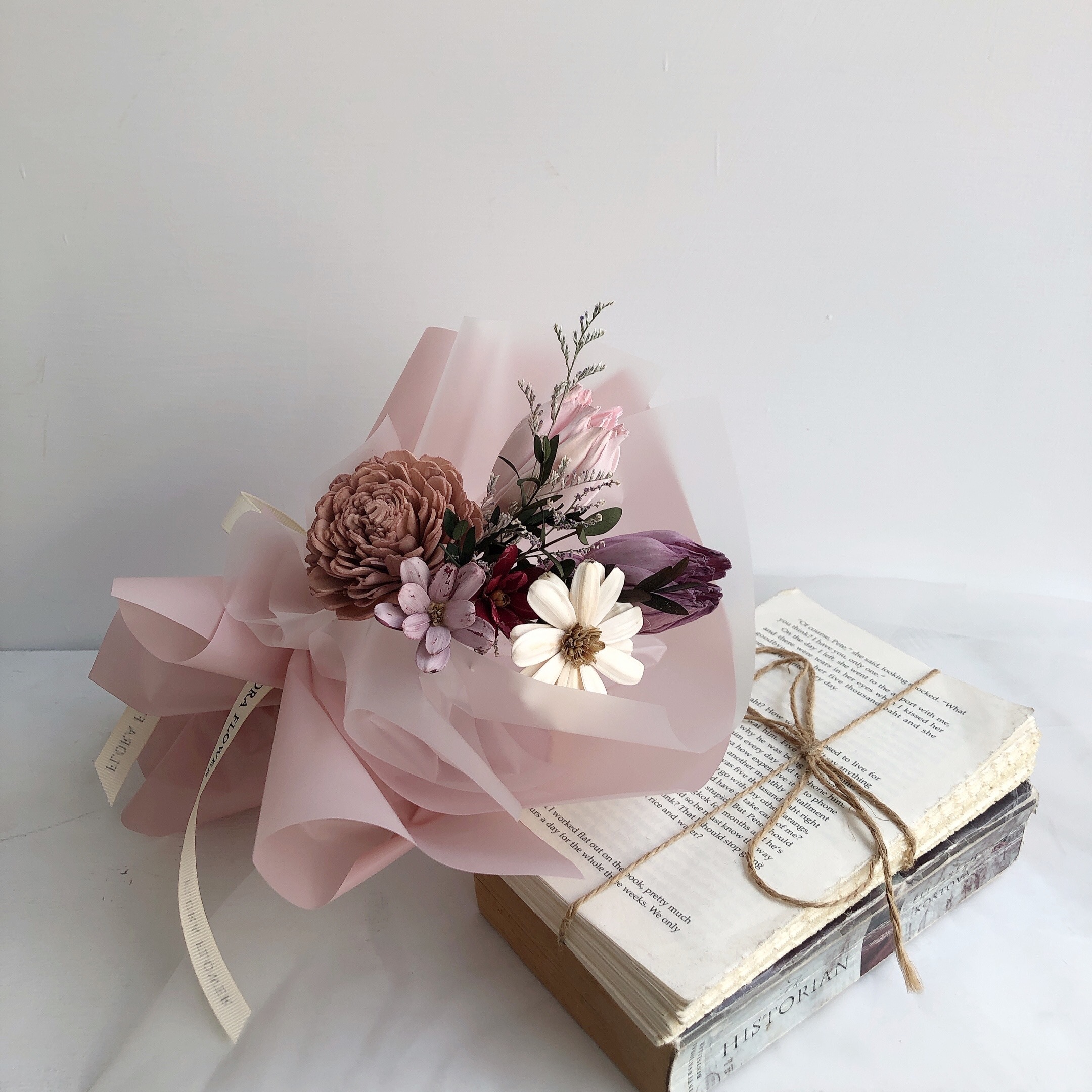 擴香花小花束-乾燥粉