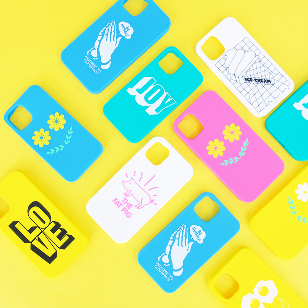 Candies iPhone 11 Pro - Simple系列 Smile Flower(藍)