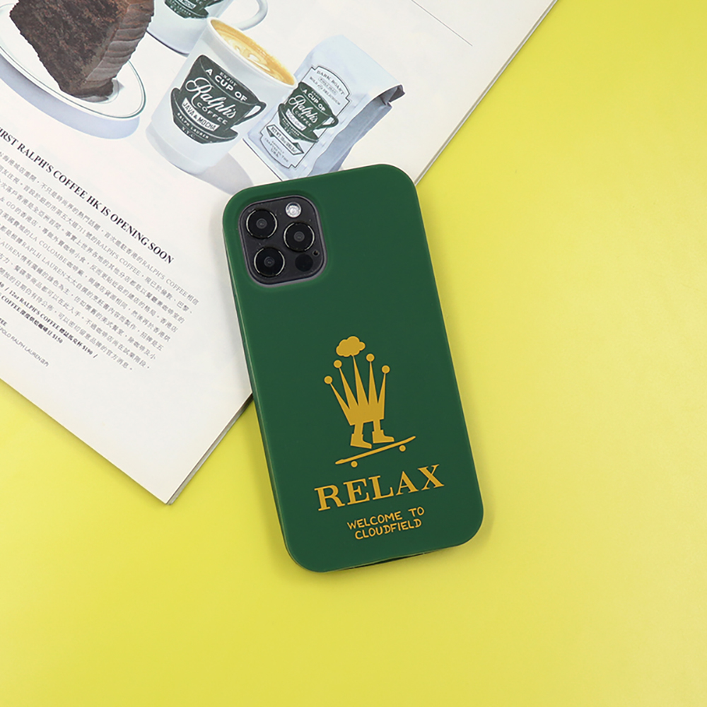 Candies iPhone 12 / 12 Pro - Candies x Cloudfield聯名款 RELAX(墨綠)