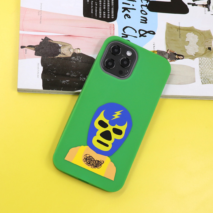 Candies iPhone 12 Pro Max - Simple系列 摔角要不要(綠)