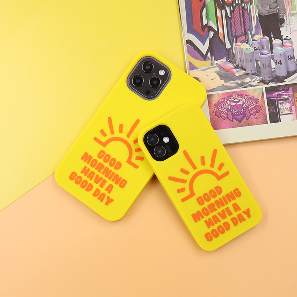 Candies iPhone 12 / 12 Pro - Simple系列 HAVE A GOOD DAY(黃)