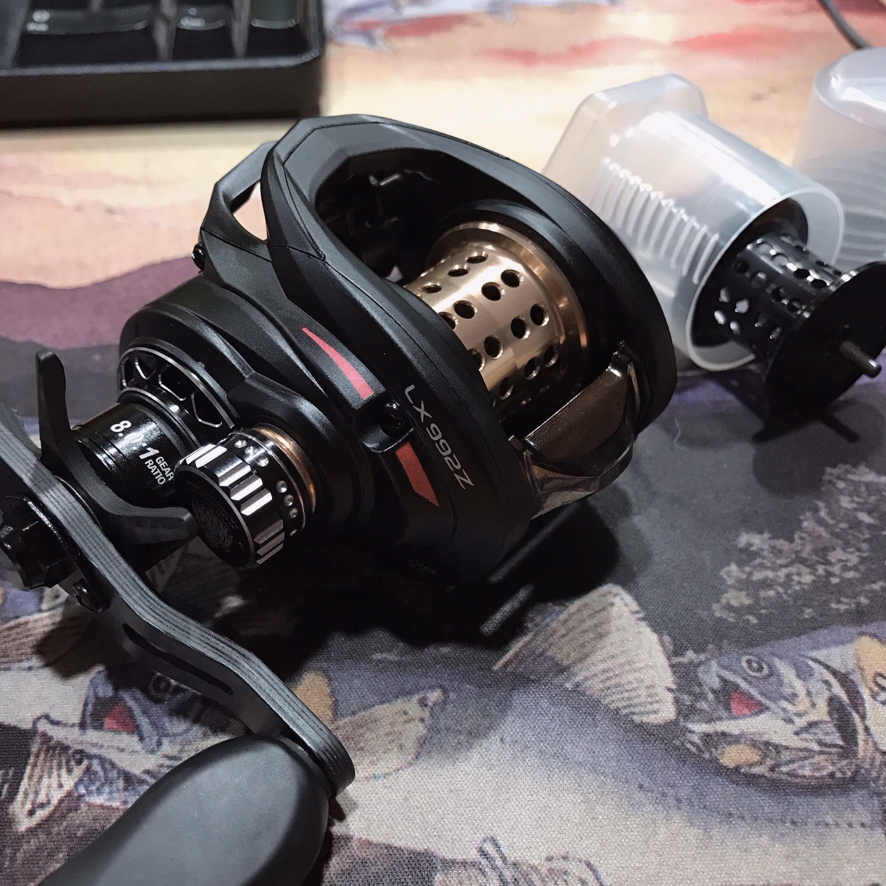 Abu Garcia LX992Z 雙線杯小烏龜捲線器路亞釣魚鋁製金屬機身