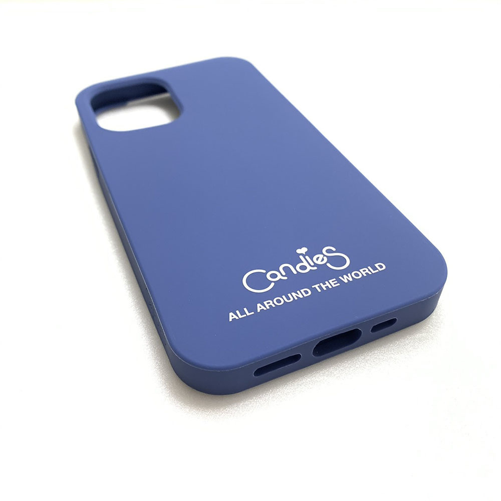 Candies iPhone 12 / 12 Pro - Simple系列 Candies logo素面殼 (海軍藍)