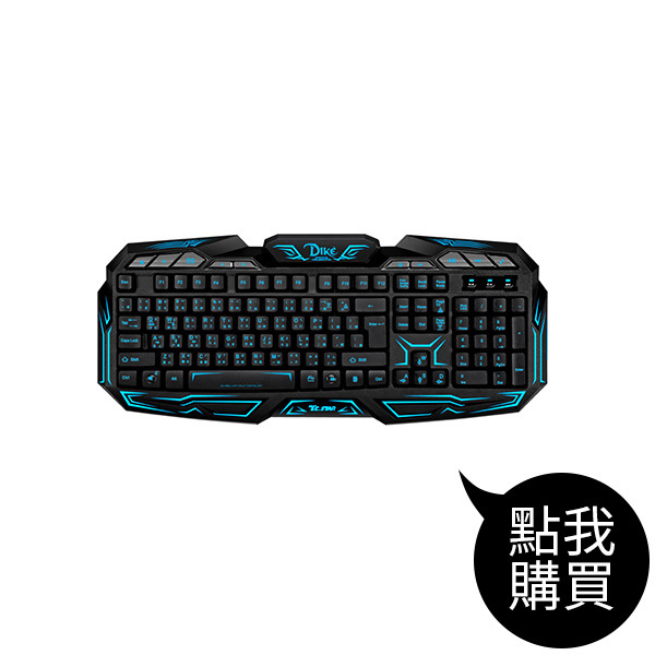 TCK802 背光有線鍵盤