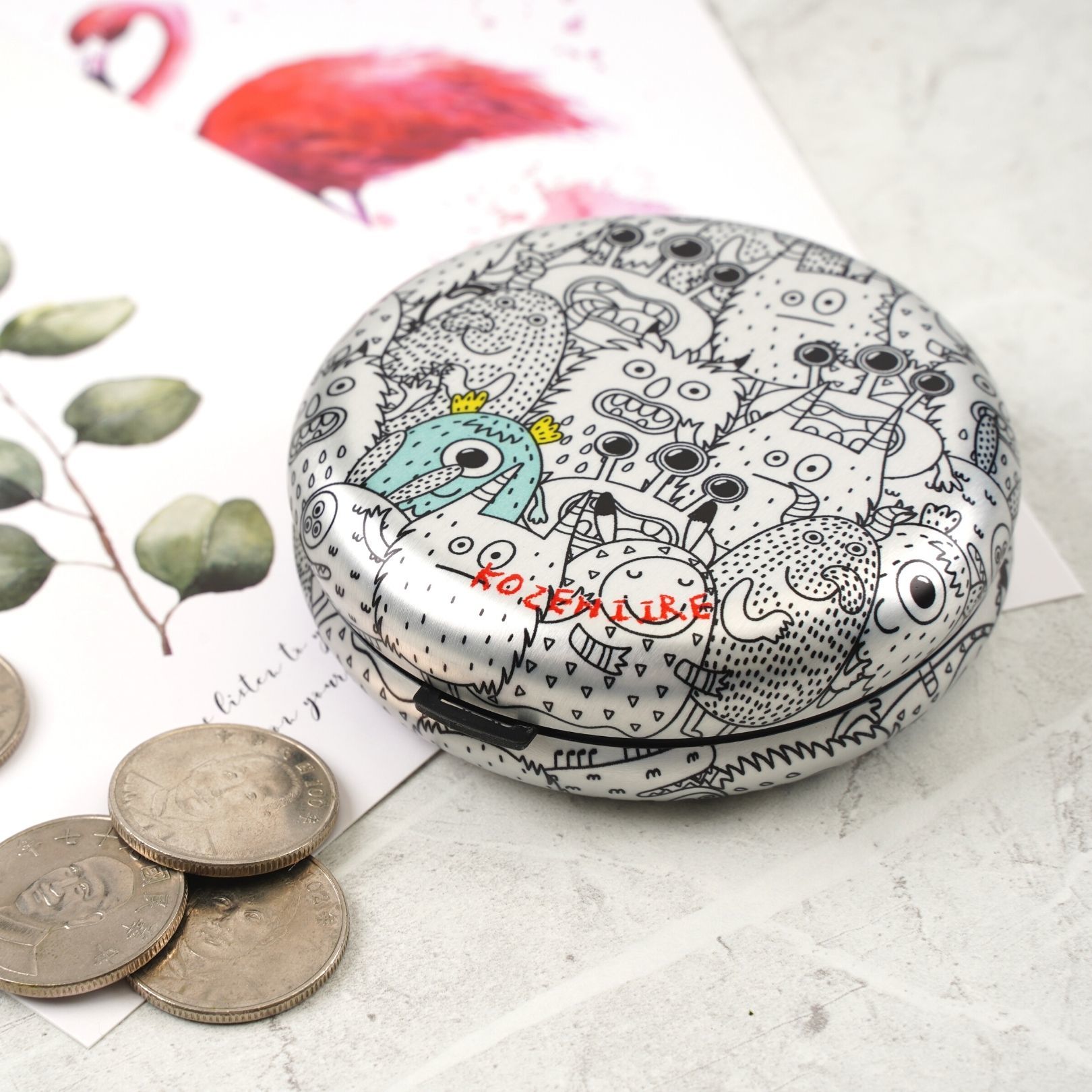 台幣 | 怪獸塗鴉 - 消光版