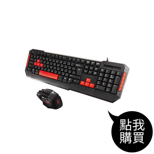 KIT9904 有線鍵盤滑鼠組 (TCK675+TCN192)