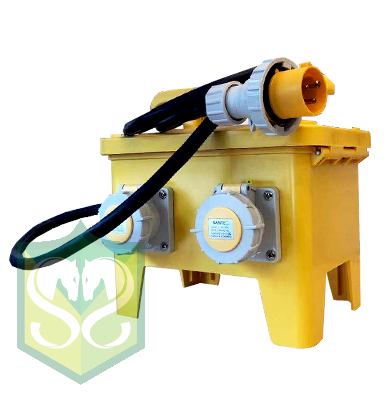 MJF 4 Socket Waterproof 防水凳仔箱 AJ-Y013L-4 110V 16A 3PIN