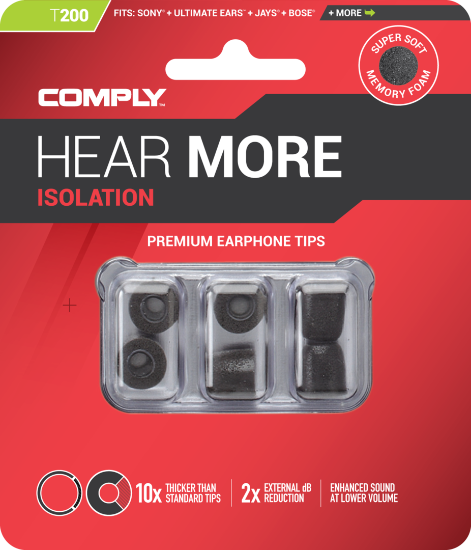 Comply T200 / T-200 記憶泡綿耳塞