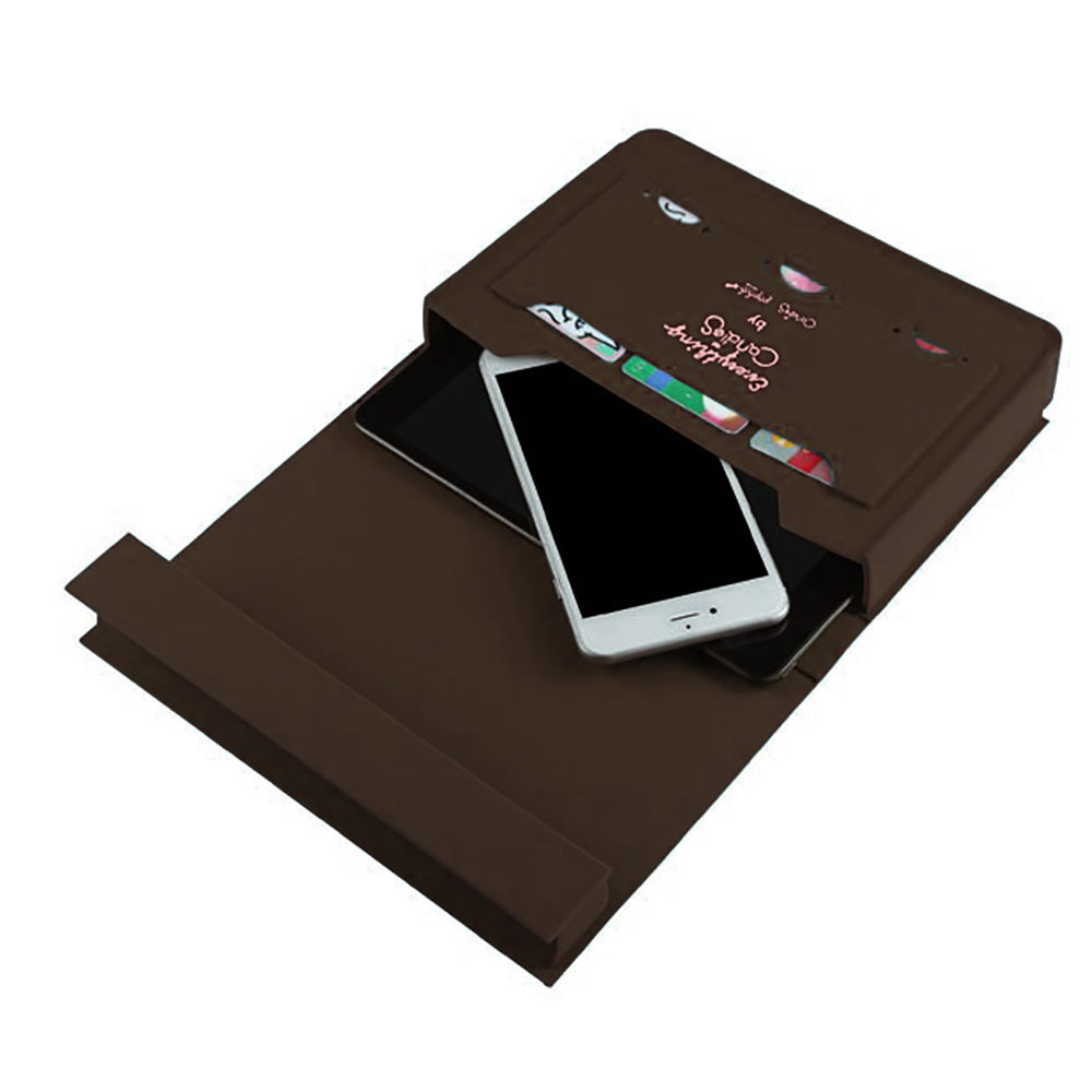 Candies 百科全書手拿包(咖/貓頭鷹)