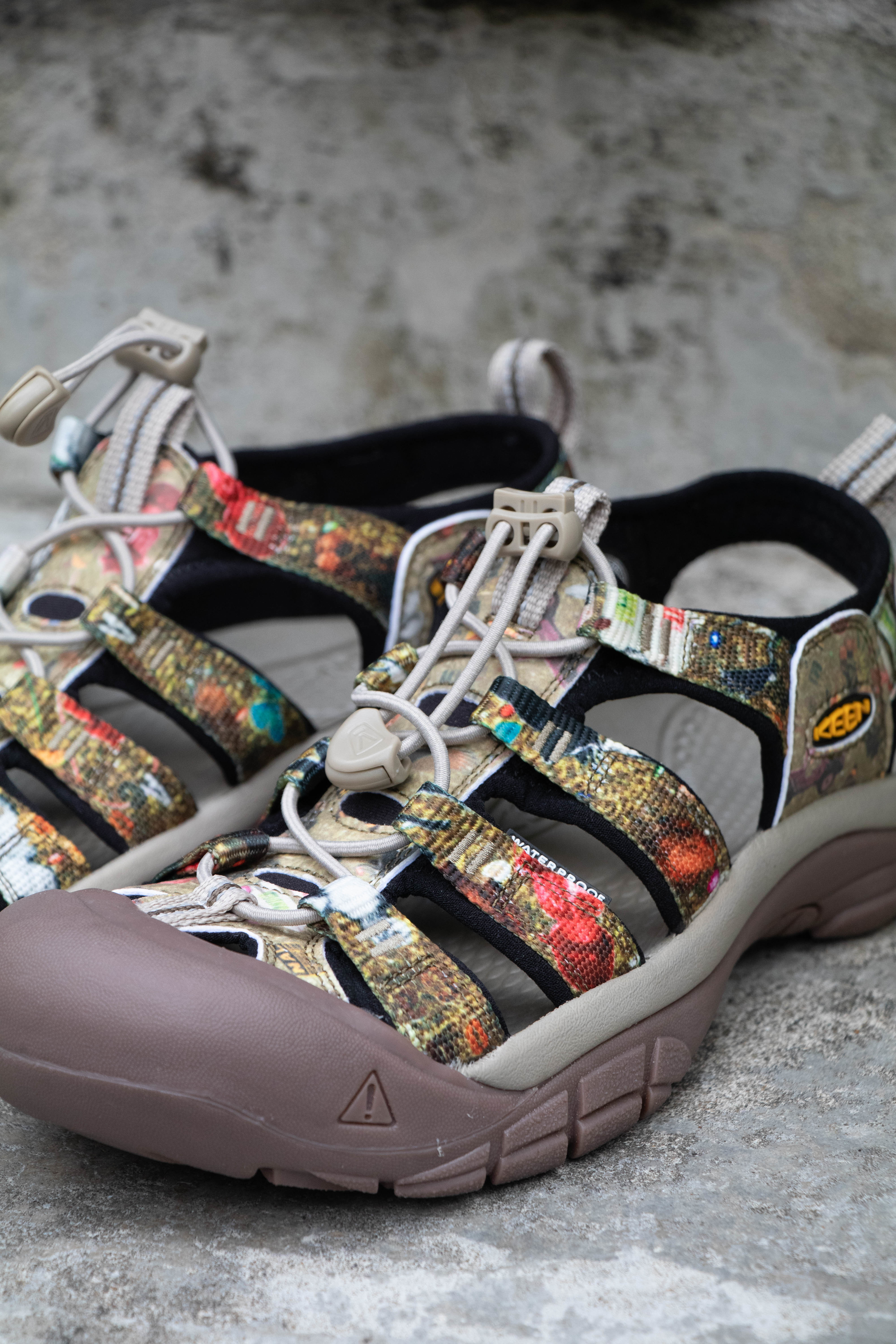 KEEN NEWPORT H2 NEW ACO CAMO 女涼鞋淺軍綠/印花