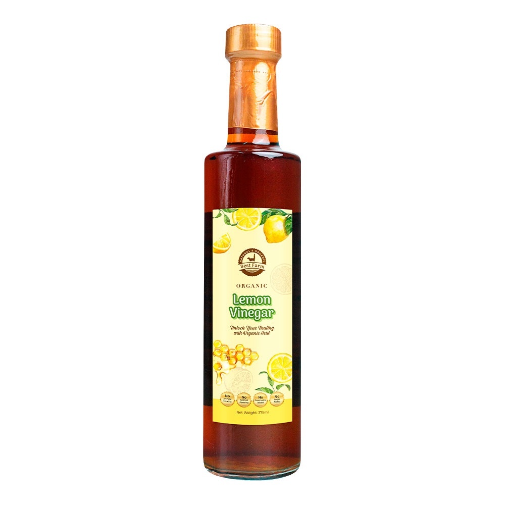 Best Farm Organic Lemon Vinegar 375ml