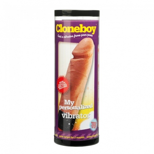 〔荷蘭品牌〕Cloneboy 自製3D倒模陰莖震動器 （肉色）