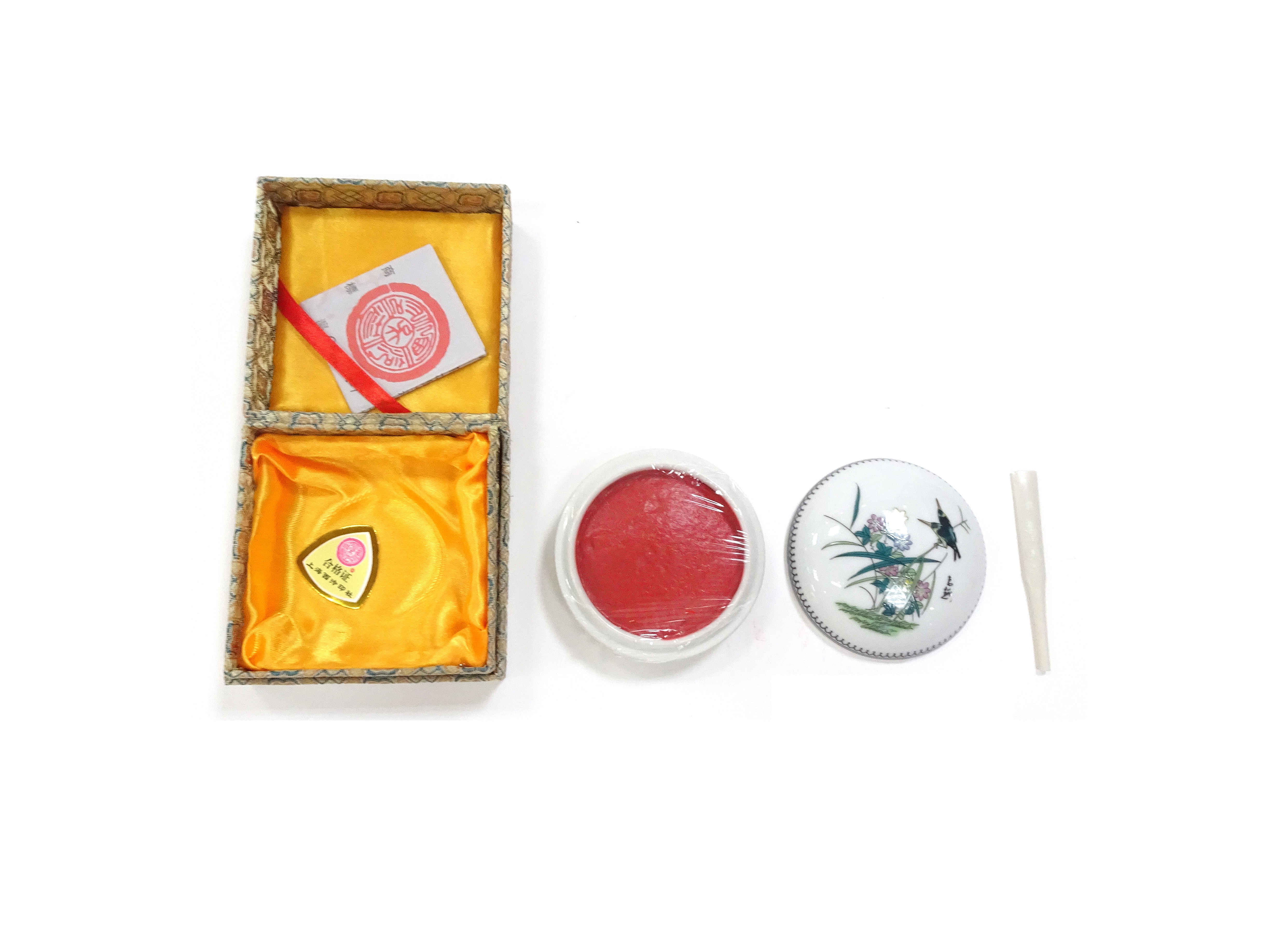 西泠印泥珍品硃砂60g