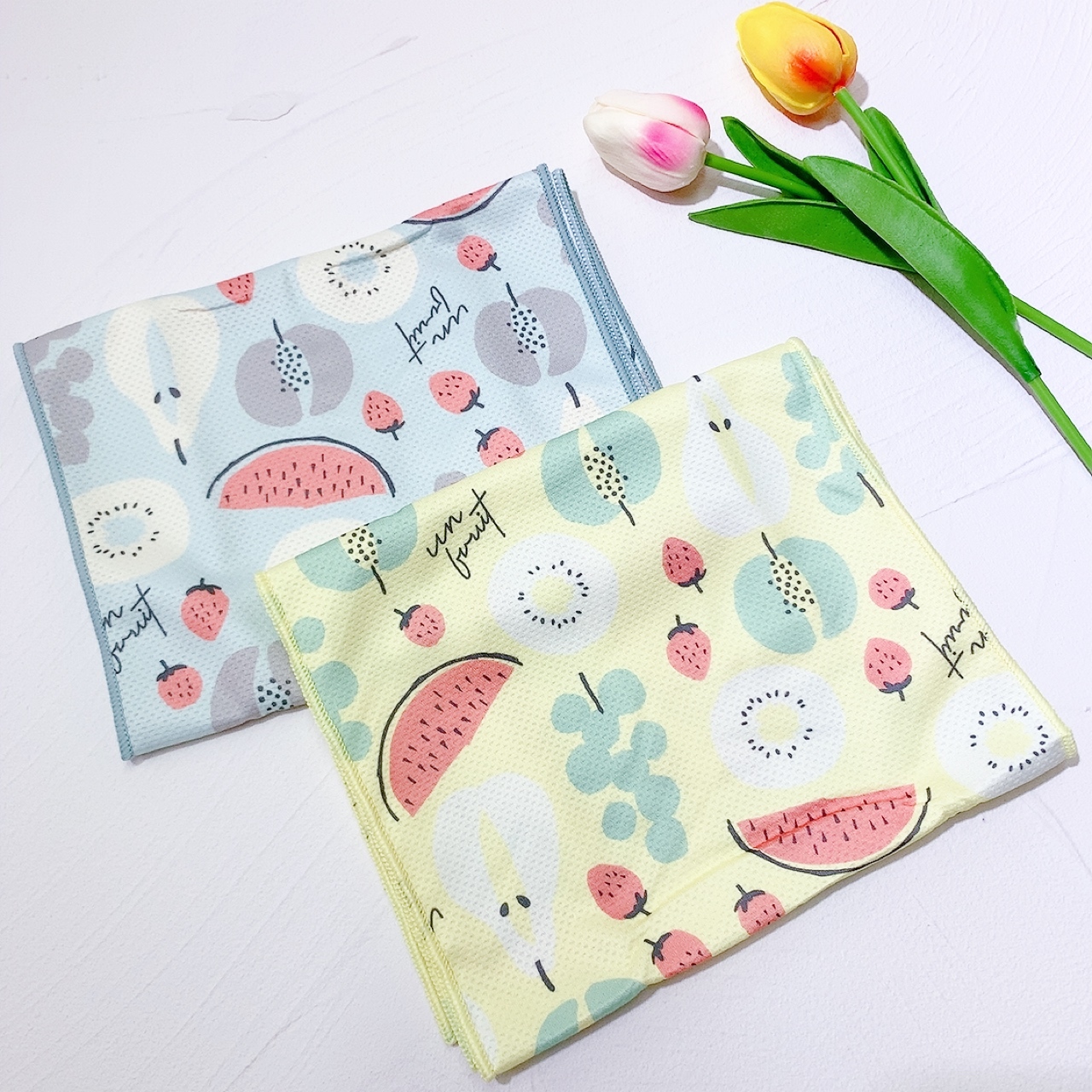 日本︳生果圖案冷感毛巾