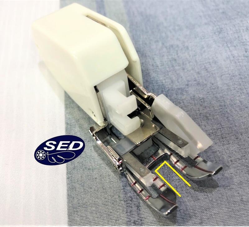 【前開式】均勻送布壓腳(7mm)