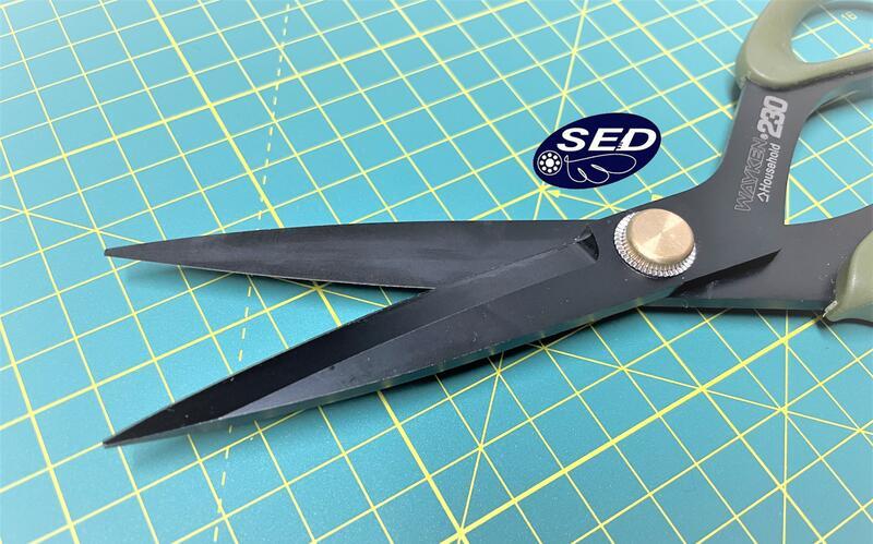 WAYKEN(威肯)厚布縫紉剪(軍綠握柄) 23公分