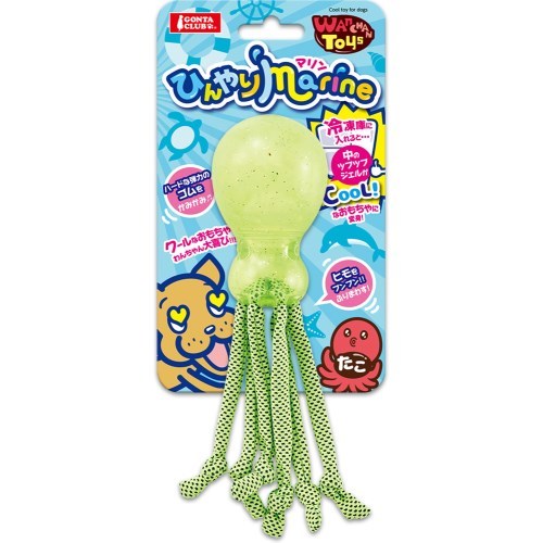日本直送 CONTA CLUB 冰凍狗玩具 - 章魚造型
